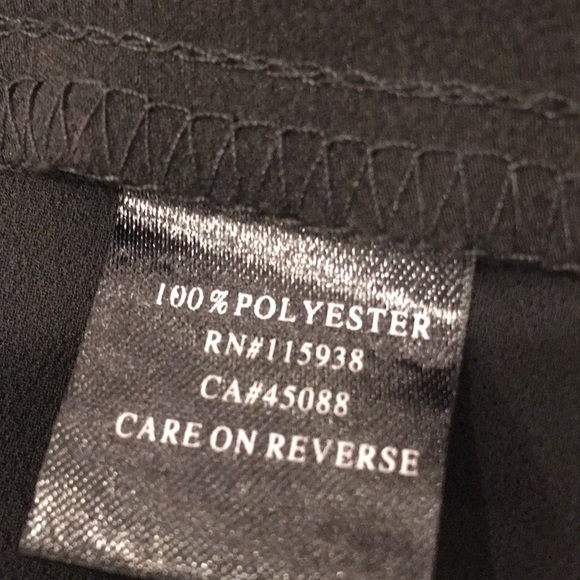 β
SOLD Black LONG FLOWY Vest Ladies Medium - Picture 6 of 12